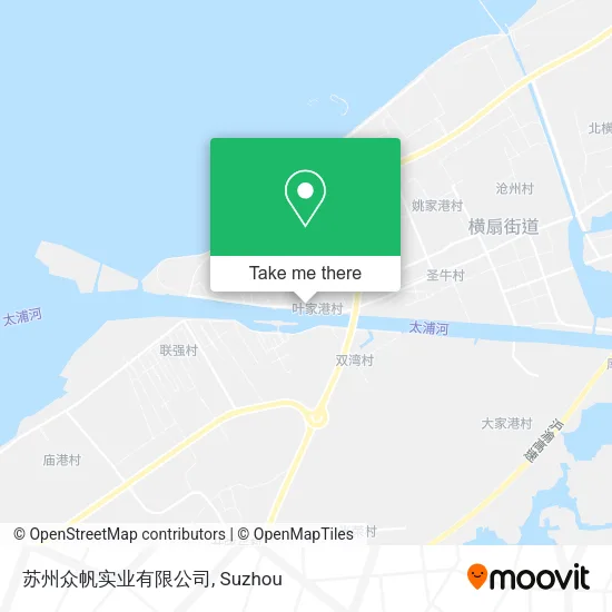 苏州众帆实业有限公司 map