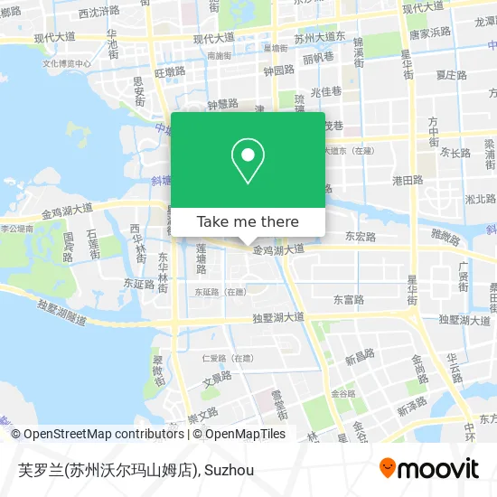 芙罗兰(苏州沃尔玛山姆店) map