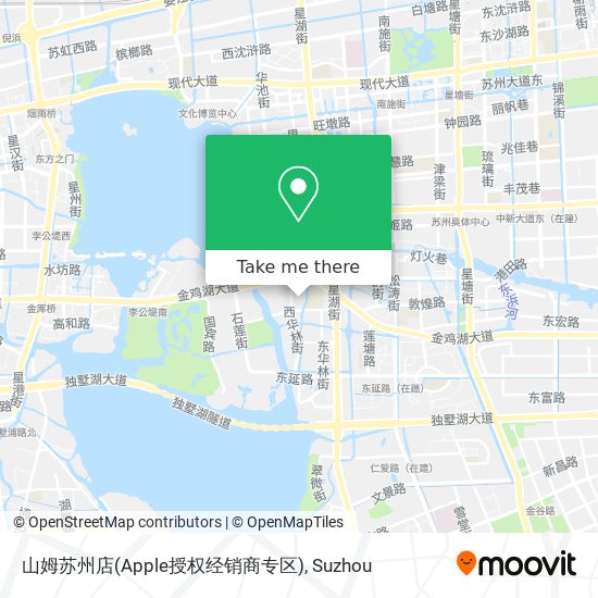 山姆苏州店(Apple授权经销商专区) map