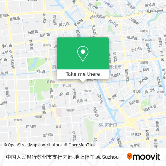 中国人民银行苏州市支行内部-地上停车场 map