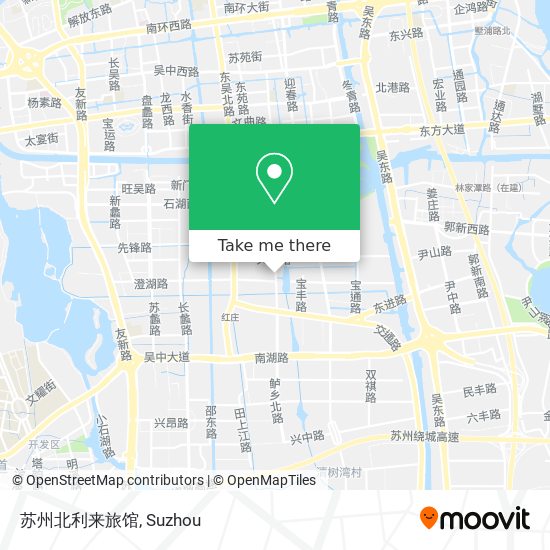 苏州北利来旅馆 map