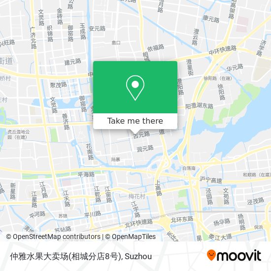 仲雅水果大卖场(相城分店8号) map