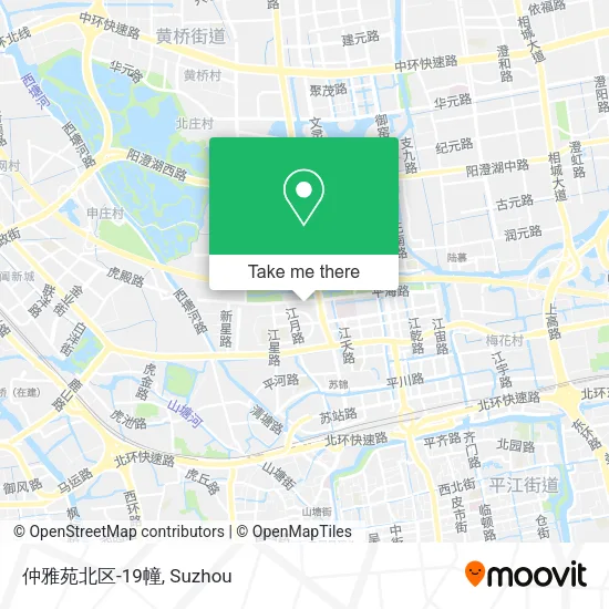 仲雅苑北区-19幢 map