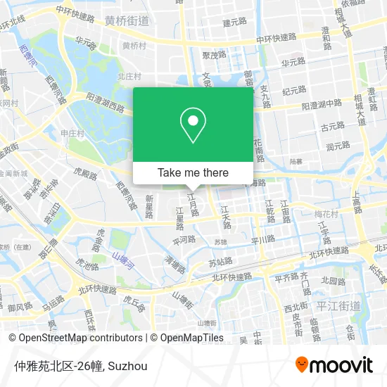 仲雅苑北区-26幢 map