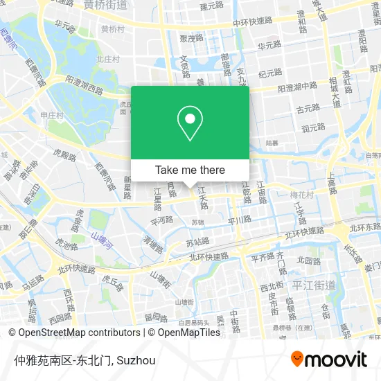 仲雅苑南区-东北门 map