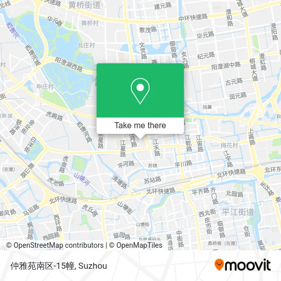 仲雅苑南区-15幢 map