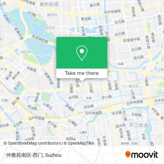 仲雅苑南区-西门 map