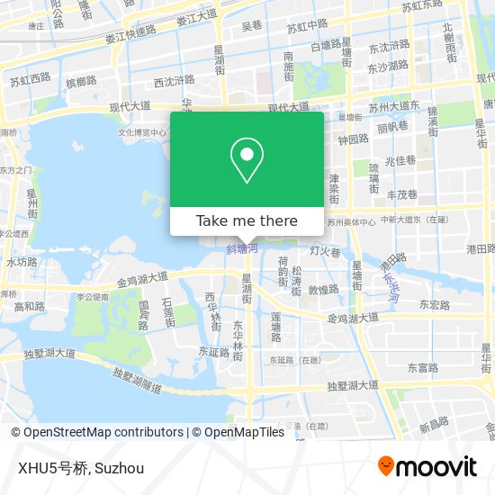 XHU5号桥 map