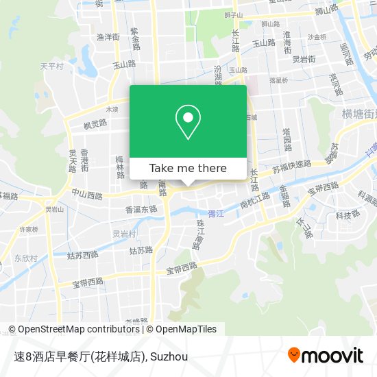 速8酒店早餐厅(花样城店) map