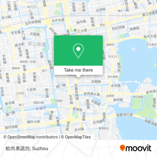 欧尚果蔬坊 map
