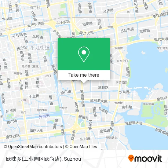 欧味多(工业园区欧尚店) map