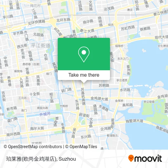 珀莱雅(欧尚金鸡湖店) map