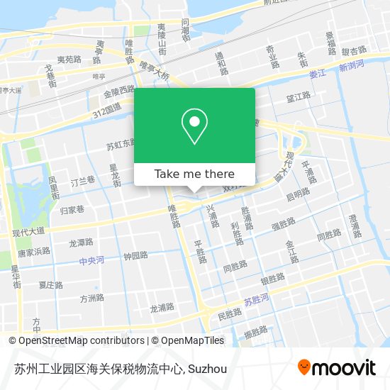 苏州工业园区海关保税物流中心 map