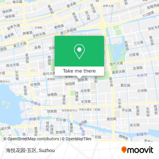 海悦花园-五区 map