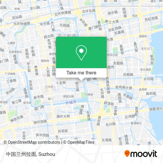 中国兰州拉面 map