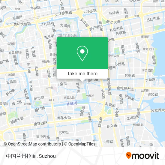 中国兰州拉面 map