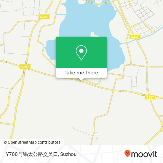 Y700与锡太公路交叉口 map