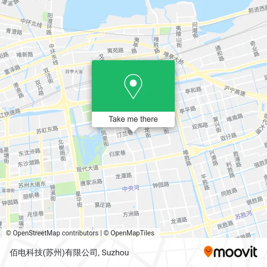 佰电科技(苏州)有限公司 map