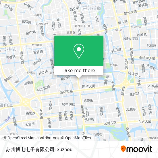 苏州博电电子有限公司 map