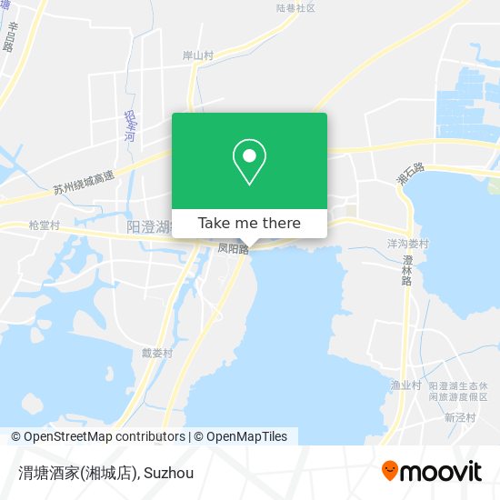 渭塘酒家(湘城店) map