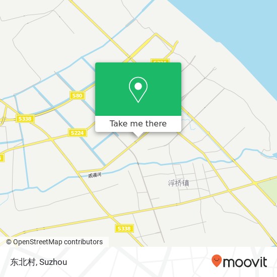 东北村 map