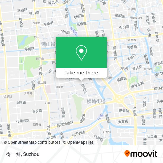 得一鲜 map