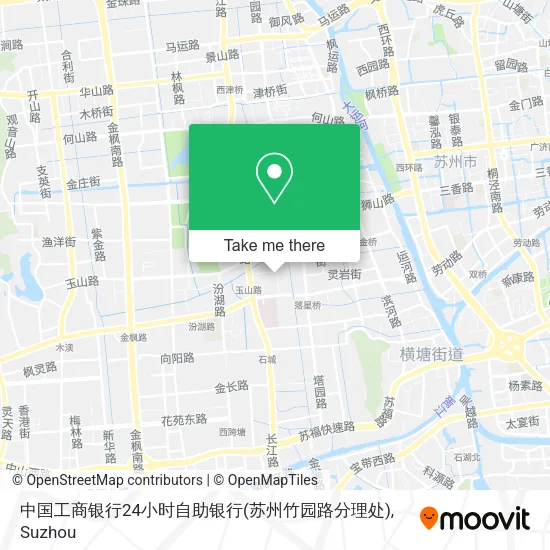中国工商银行24小时自助银行(苏州竹园路分理处) map