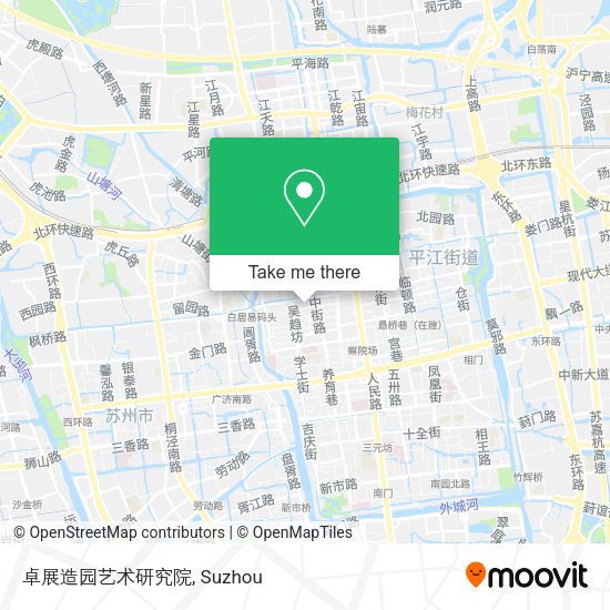 卓展造园艺术研究院 map