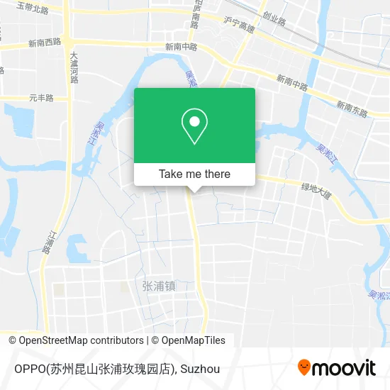 OPPO(苏州昆山张浦玫瑰园店) map