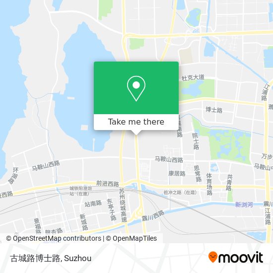 古城路博士路 map