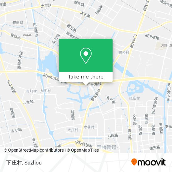 下庄村 map