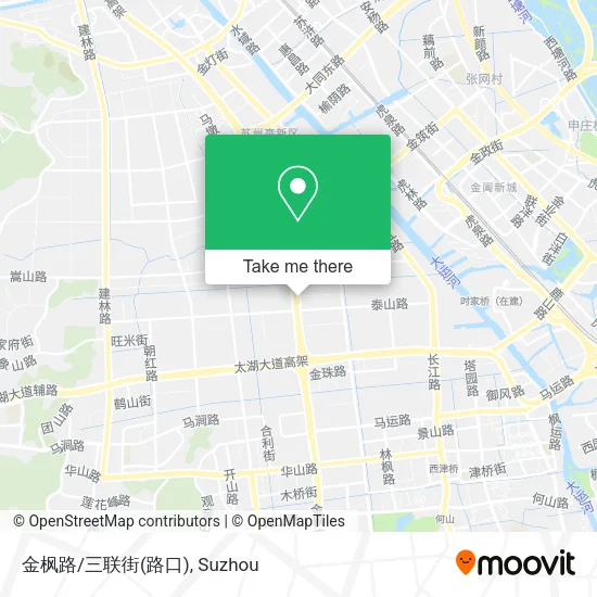 金枫路/三联街(路口) map