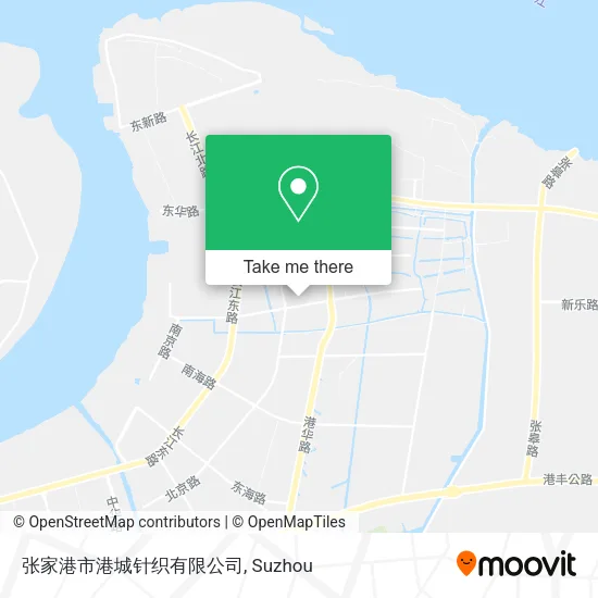 张家港市港城针织有限公司 map