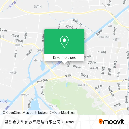 常熟市大印象数码喷绘有限公司 map