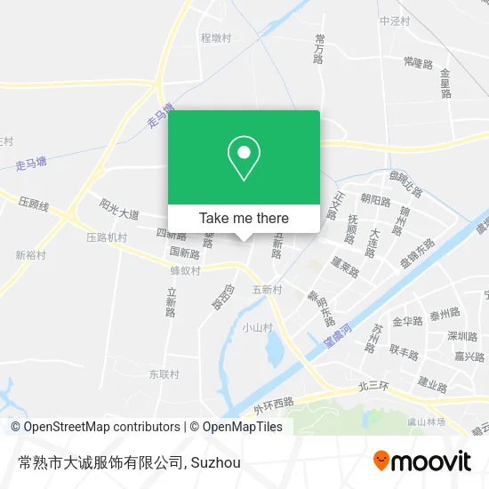常熟市大诚服饰有限公司 map