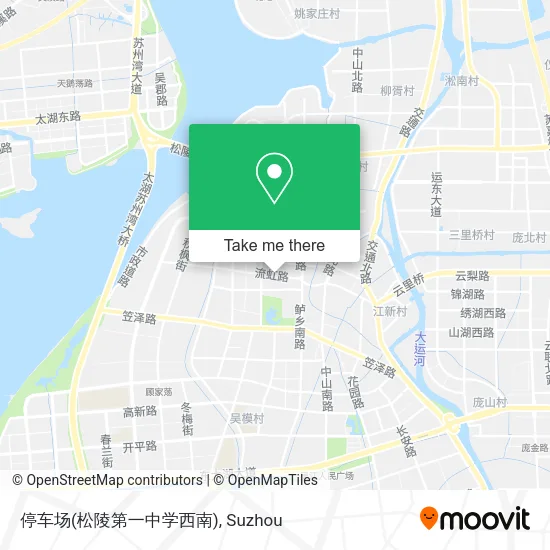 停车场(松陵第一中学西南) map