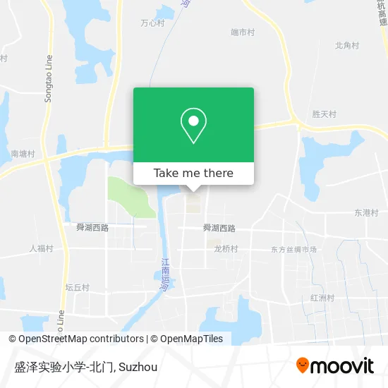 盛泽实验小学-北门 map