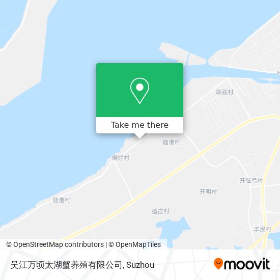 吴江万顷太湖蟹养殖有限公司 map