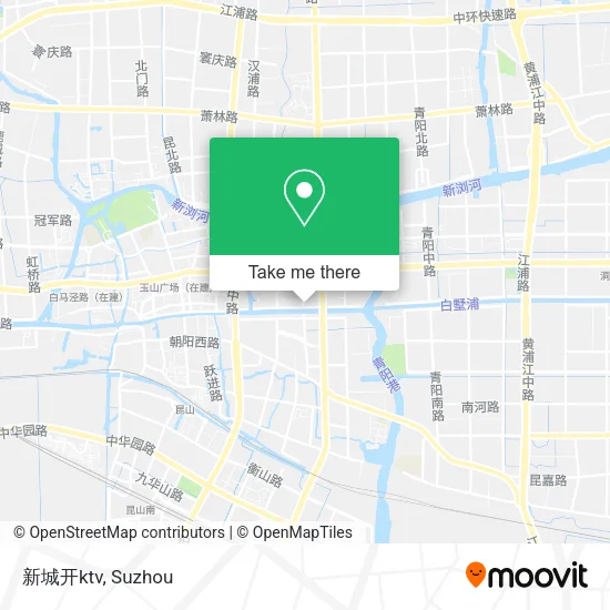 新城开ktv map