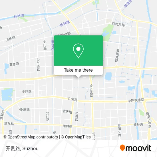 开贵路 map