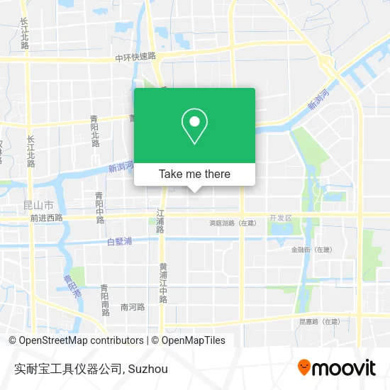 实耐宝工具仪器公司 map