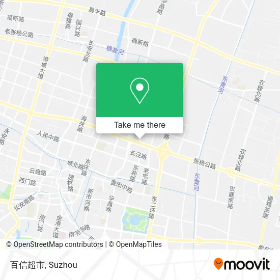 百信超市 map