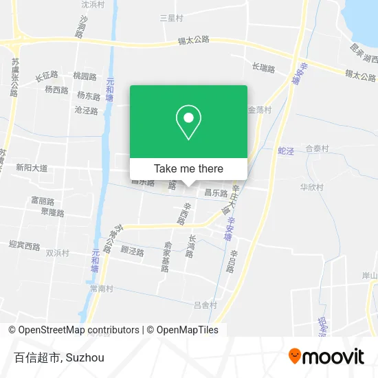 百信超市 map