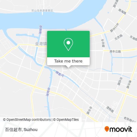 百信超市 map