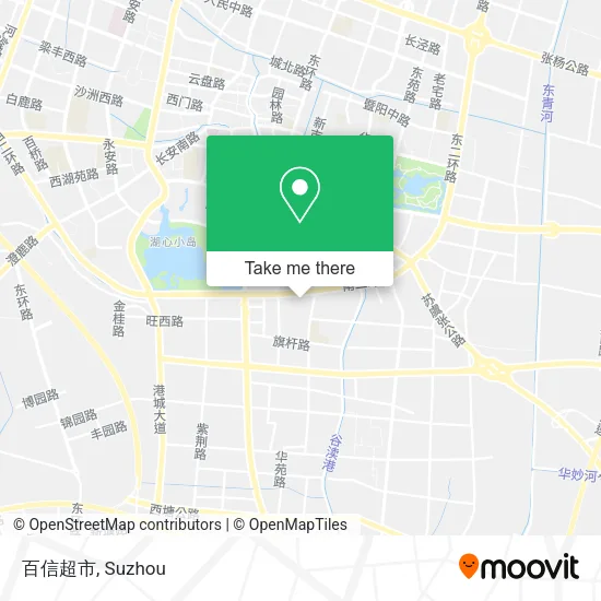 百信超市 map
