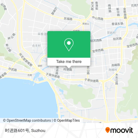 时进路601号 map