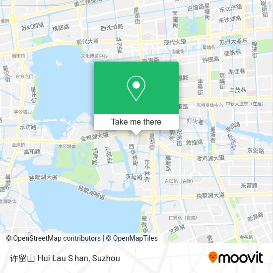 许留山 Hui Lau S han map