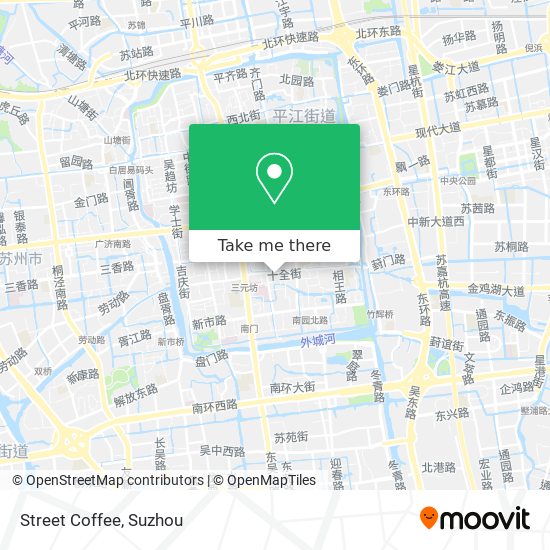 Street Coffee map