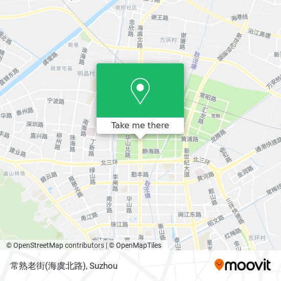 常熟老街(海虞北路) map
