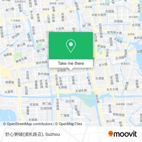 舒心粥铺(湄长路店) map